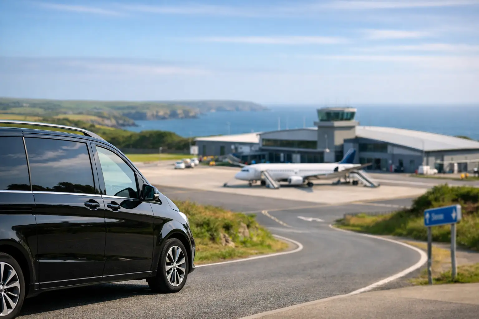 Newquay Airport transfer from Bodmin